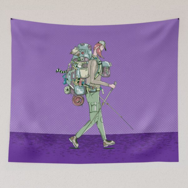 Item preview, Hiker designed and sold by piedaydesigns.
