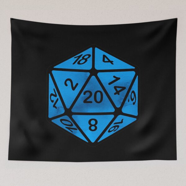 Item preview, Painted Pop Art AD&D Critical Hit d20 Polyhedral Dice Design designed and sold by Candlewood Museum & Gift Shoppe.