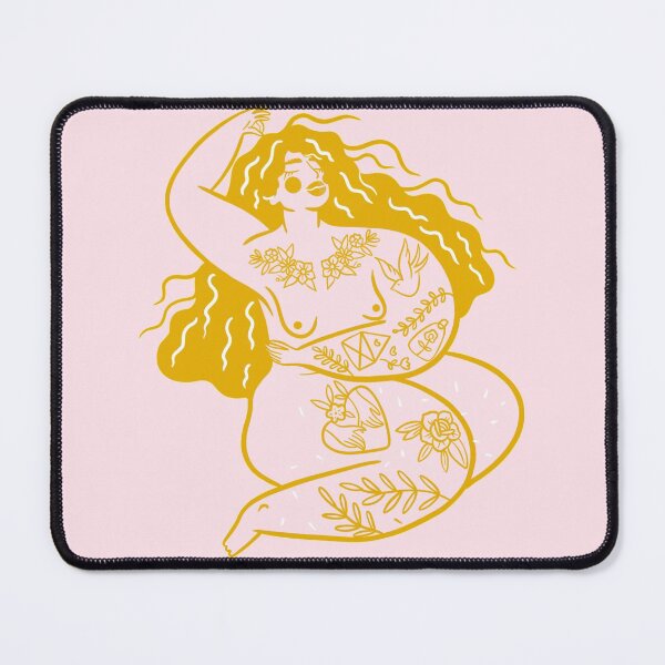 Item preview, Peaceful Body Positivity with Tattoos designed and sold by Monica Segura.