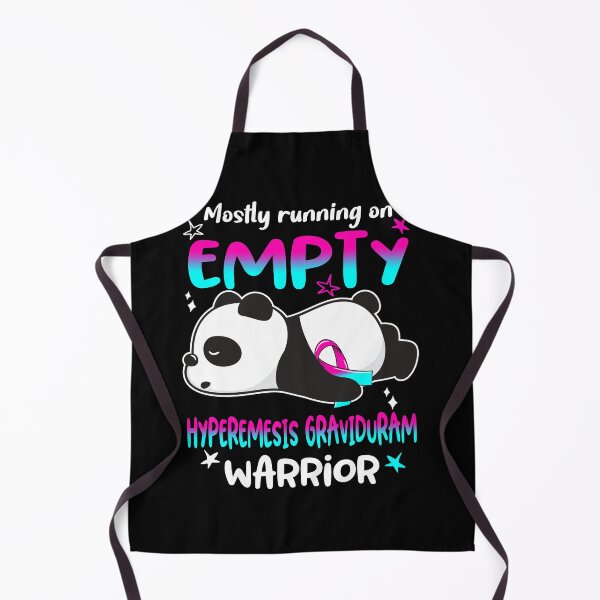 Item preview, Hyperemesis Graviduram Awareness Mostly Running On Empty Hyperemesis Graviduram Warrior designed and sold by GennieShop.