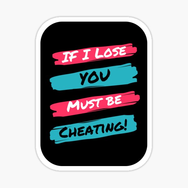 Bad Loser Sore Loser Loser Sticker For Sale By Einstein12345