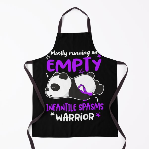 Item preview, Infantile Spasms Awareness Mostly Running On Empty Infantile Spasms Warrior designed and sold by GennieShop.