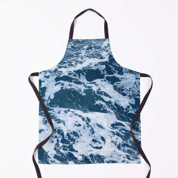 Aperçu de l'œuvre Moody Blue Ocean Waves créée et vendue par julieerinphotos.