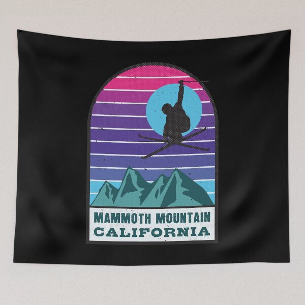 Item preview, Ski Mammoth Mountain California Retro Sunset designed and sold by JordanHolmes.