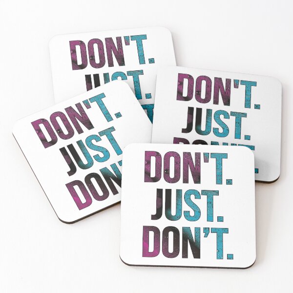 Item preview, Don't. Just. Don't designed and sold by LadyBee86.