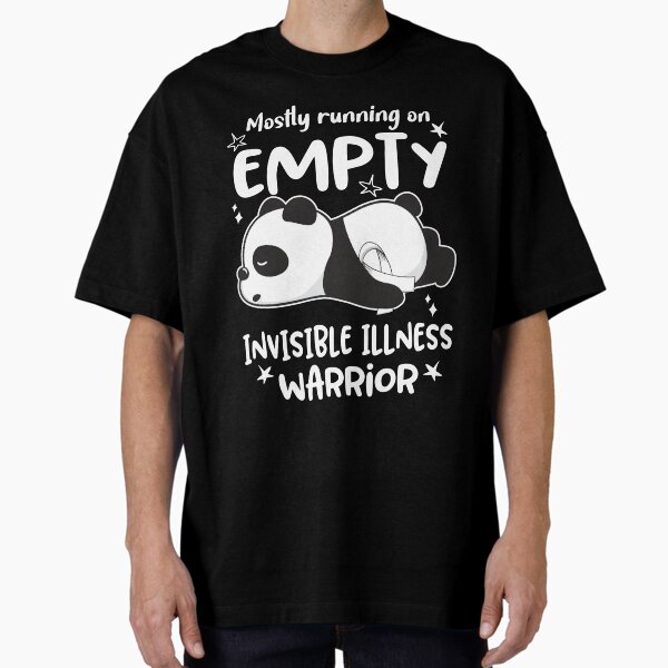 Item preview, Invisible Illness Awareness Mostly Running On Empty Invisible Illness Warrior designed and sold by GennieShop.