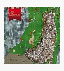 RPG Map Photographic Print