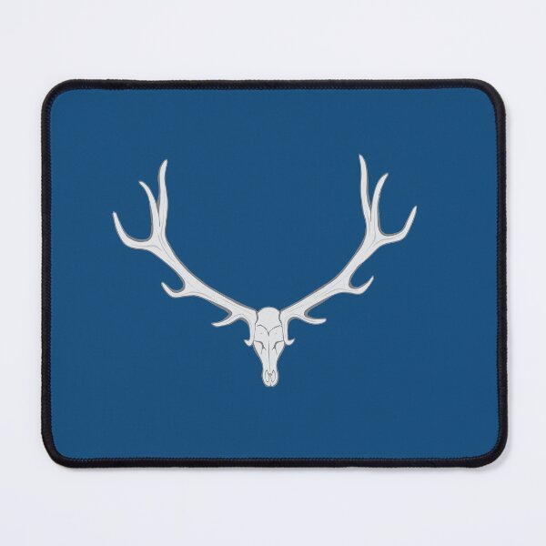 Item preview, Grey Deer Antlers Line Art designed and sold by CJAura by Claire Jane Johnson.