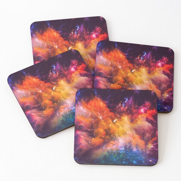 Item preview, Colorful nebula designed and sold by Sus-Snail-Co.
