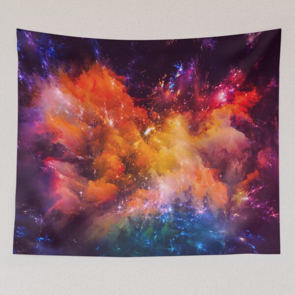 Item preview, Colorful nebula designed and sold by Sus-Snail-Co.