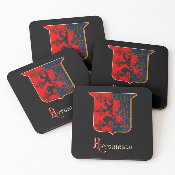 Item preview, Hutchinson Family Coat of Arms designed and sold by Heraldica.