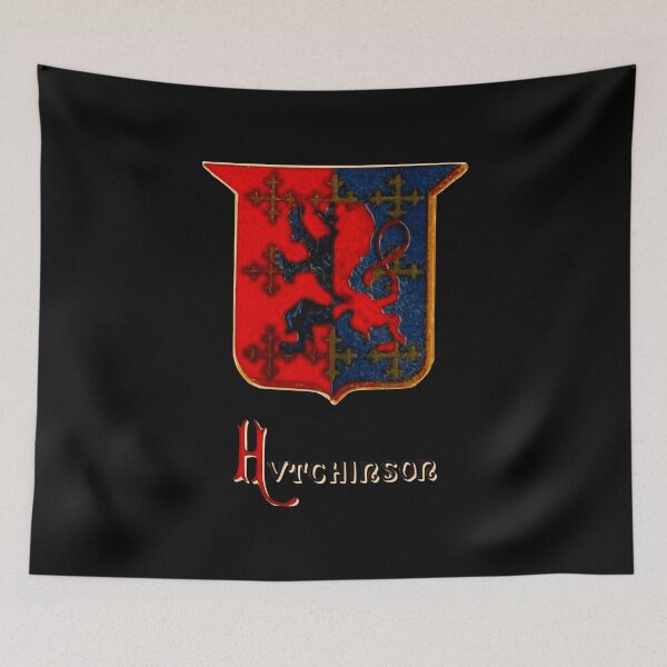 Item preview, Hutchinson Family Coat of Arms designed and sold by Heraldica.