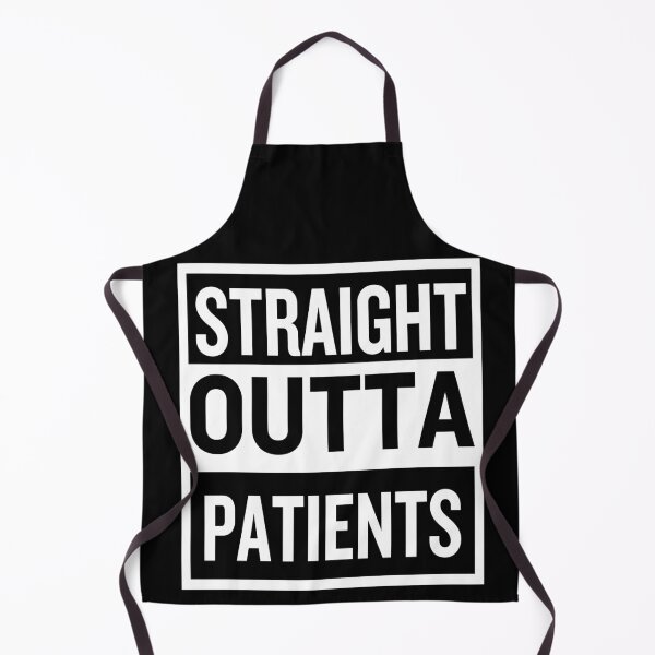 Item preview, STRAIGHT OUTTA PATIENTS~FUNNY MEDICAL LABORATORY SCIENTIST LAB TECH designed and sold by Hippiesole.