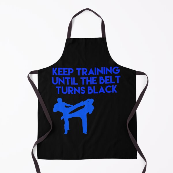 Item preview, Keep Training Until The Belt Turns Black Karate designed and sold by blueprint198686.