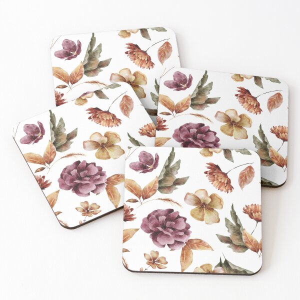 Item preview, Patrones florales de primavera natural Diseño de acuarela - Diseño floral de moda para flores, rosas y amantes de la primavera designed and sold by Prince - Bestseller ★★★★★.