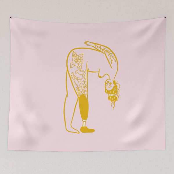 Item preview, Amputee Body Positivity with Tattoos  designed and sold by Monica  Segura.