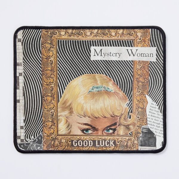 Item preview, Mystery Woman Collage designed and sold by Gigi Larsen Creative.