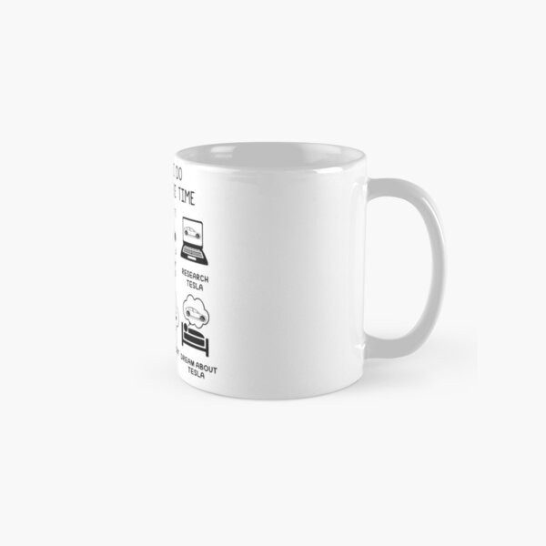 Tesla SEXY Coffee Mug, Tesla S3XY Coffee Cup, Tesla Silhouettes Coffee Mug,  Tesla Tea Cup, Gift for Tesla Owner & Tesla Fan 
