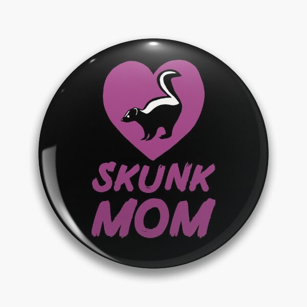 Item preview, Skunk Mom Heart for Skunk Lovers, Purple designed and sold by Mochi-Merch.