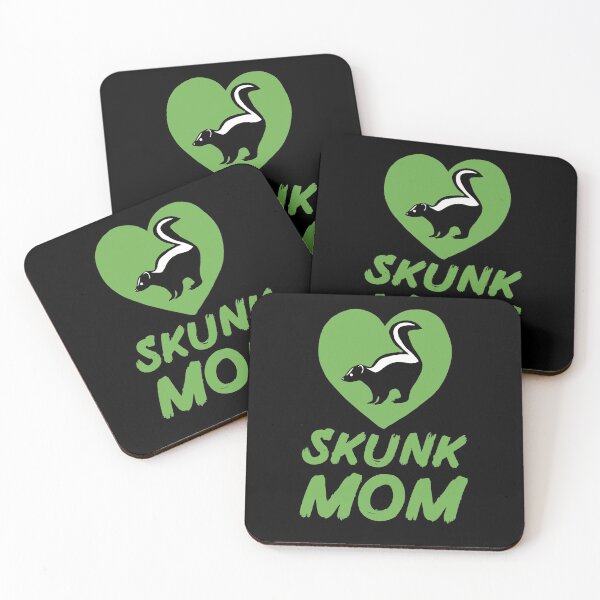 Item preview, Skunk Mom Heart for Skunk Lovers, Green designed and sold by Mochi-Merch.