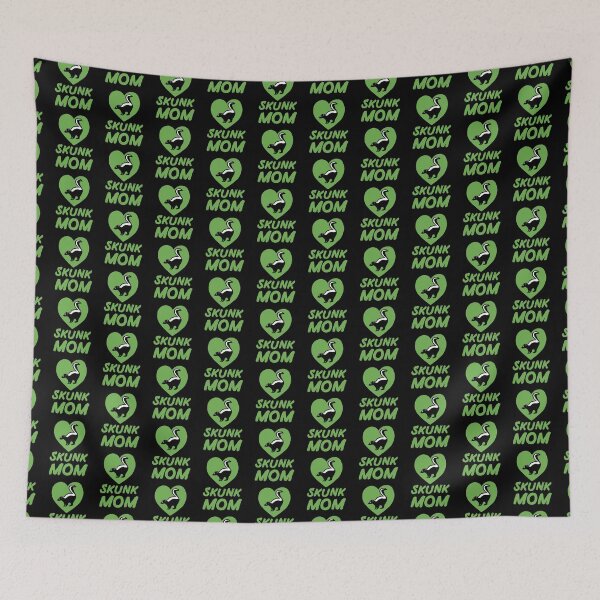 Item preview, Skunk Mom Heart for Skunk Lovers, Green designed and sold by Mochi-Merch.