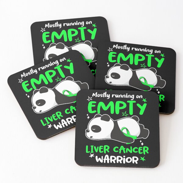 Item preview, Liver Cancer Awareness Mostly Running On Empty Liver Cancer Warrior designed and sold by GennieShop.