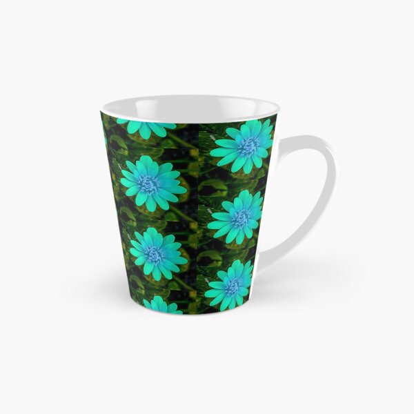 Item preview, Blue flower green background designed and sold by cizito.