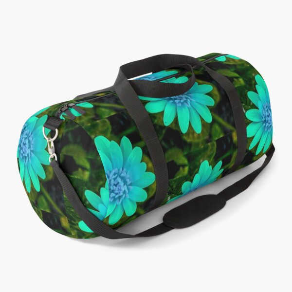 Item preview, Blue flower green background designed and sold by cizito.