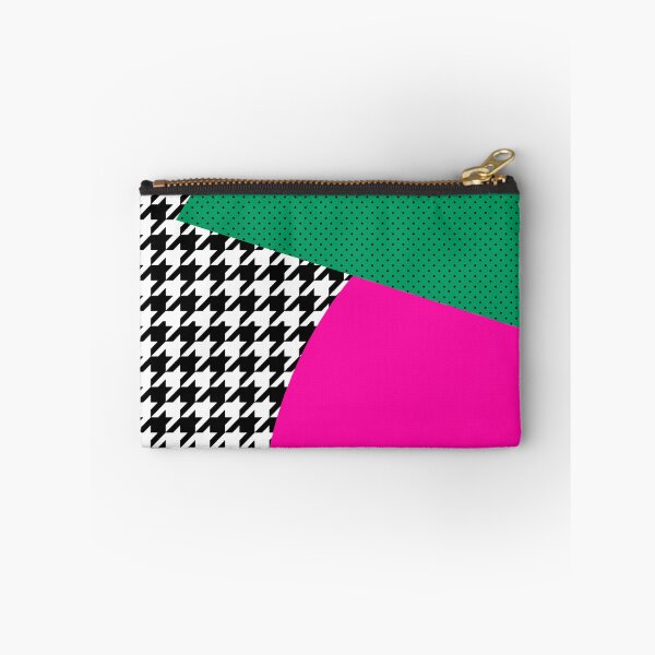 Item preview, abstract Artwork hound tooth pattern and ultramarine green designed and sold by Saba-Red-Ideas.