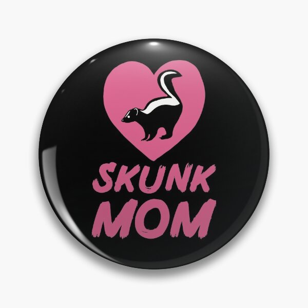 Item preview, Skunk Mom Heart for Skunk Lovers, Pink designed and sold by Mochi-Merch.