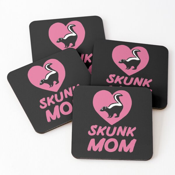Item preview, Skunk Mom Heart for Skunk Lovers, Pink designed and sold by Mochi-Merch.
