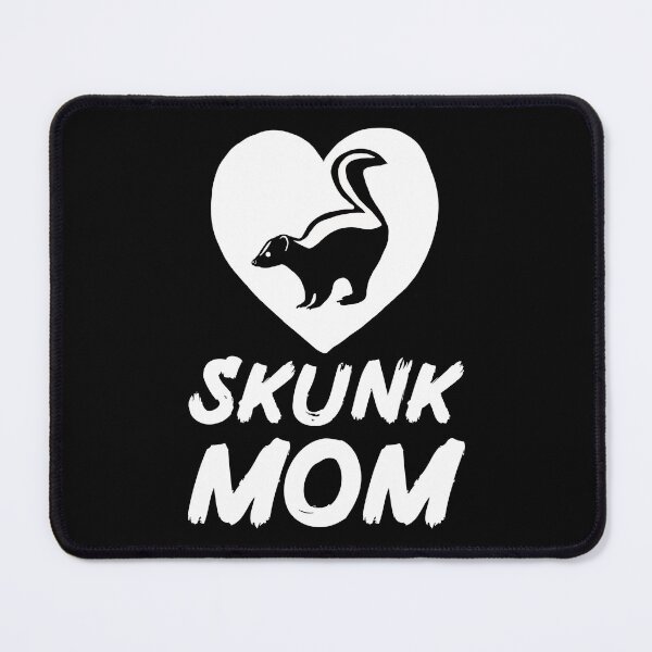 Item preview, Skunk Mom Heart for Skunk Lovers, White designed and sold by Mochi-Merch.