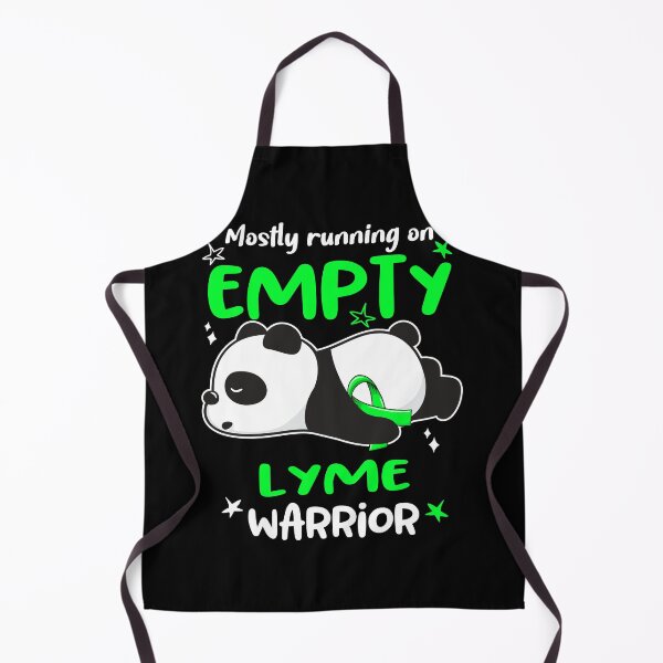Item preview, Lyme Awareness Mostly Running On Empty Lyme Warrior designed and sold by GennieShop.