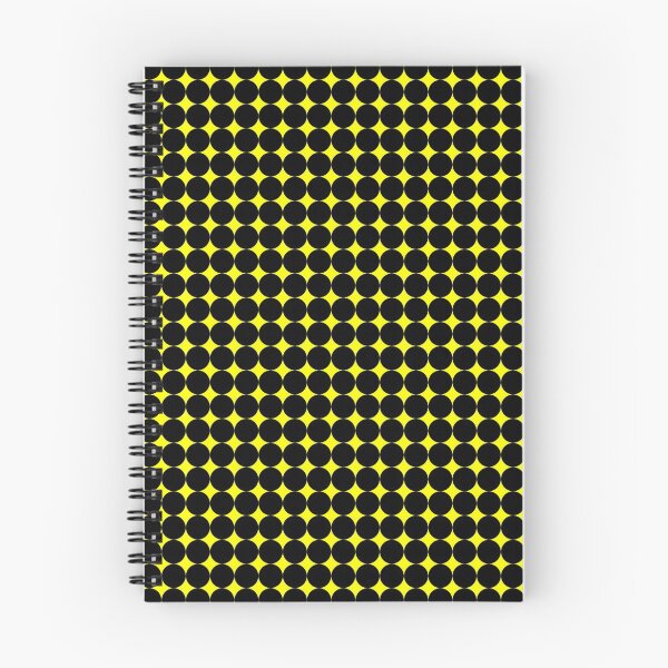 Item preview, Black & Yellow Polka dot pattern designed and sold by UntrueHunter.