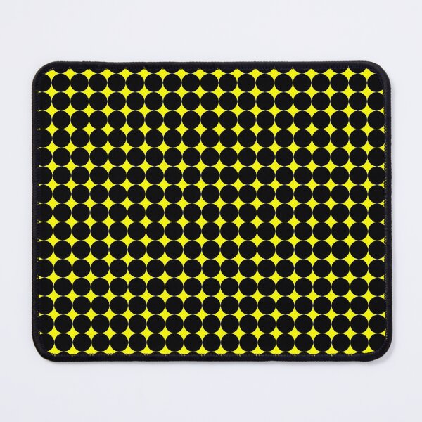 Item preview, Black & Yellow Polka dot pattern designed and sold by UntrueHunter.
