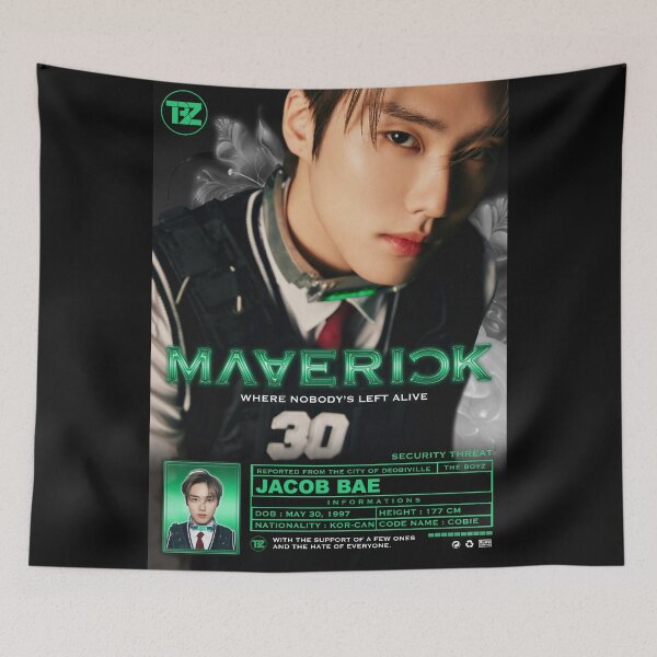 Item preview, Jacob Bae | Maverick ! [The Boyz]  designed and sold by theboredmochi.