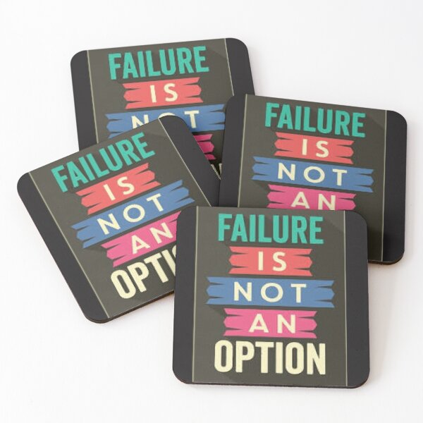 Item preview, Failure Is Not An Option.  Inspirational Quote designed and sold by lduke47.