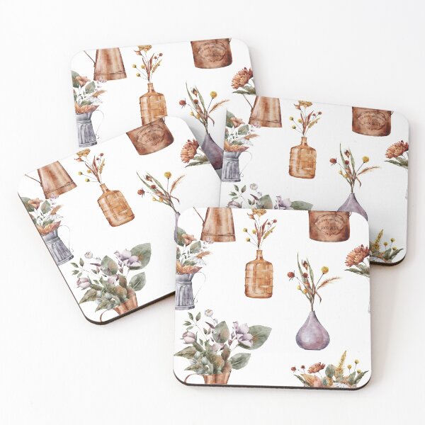 Item preview, Natural Spring Floral Patterns Watercolor Design - Trendy Floral Design for Flowers, Roses and Spring Lovers designed and sold by Prince - Bestseller ★★★★★.