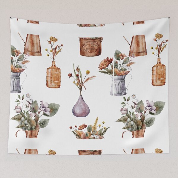 Item preview, Natural Spring Floral Patterns Watercolor Design - Trendy Floral Design for Flowers, Roses and Spring Lovers designed and sold by Prince - Bestseller ★★★★★.