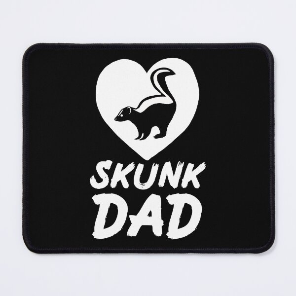 Item preview, Skunk Dad Heart for Skunk Lovers, White designed and sold by Mochi-Merch.