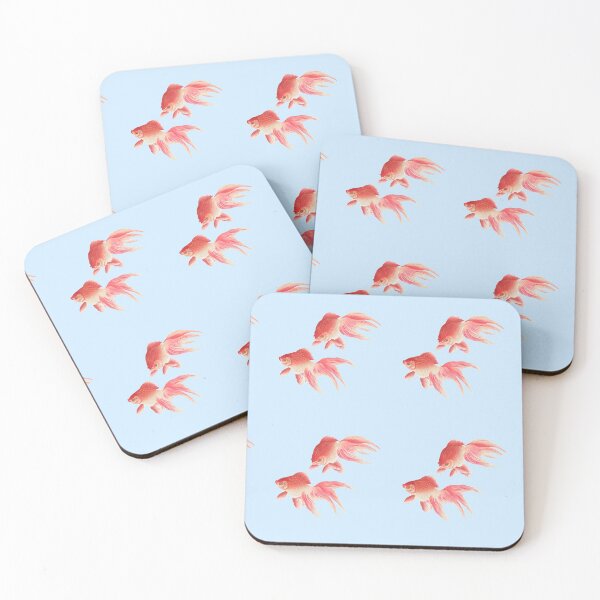Item preview, GOLD fish Swimming designed and sold by Spasija.