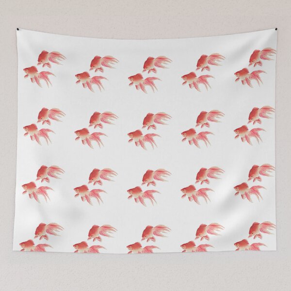 Item preview, GOLD fish Swimming designed and sold by Spasija.