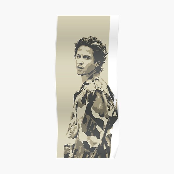Nekfeu Feu Rap français Cyborg Poster