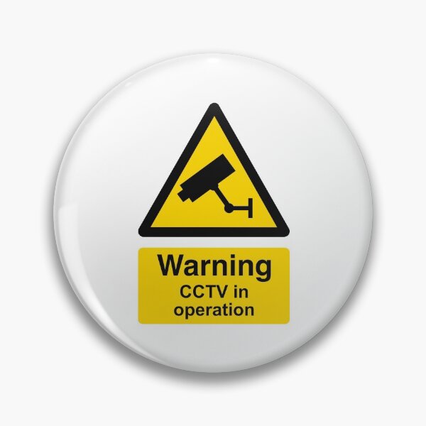 Item preview, CCTV Warning designed and sold by WDNOICE19.