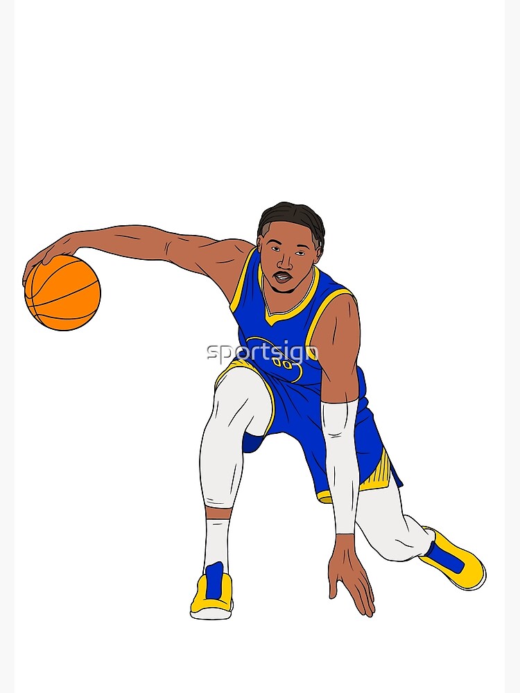 "Jonathan Kuminga - Golden State Warriors Basketball" Poster For Sale ...