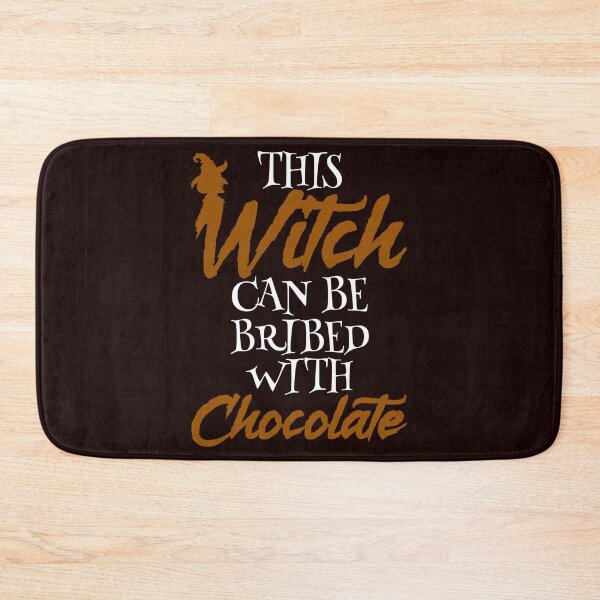 Item preview, This Witch Can Be Bribed With Chocolate. Trick or Treat!  designed and sold by Capiral Bucketlist.