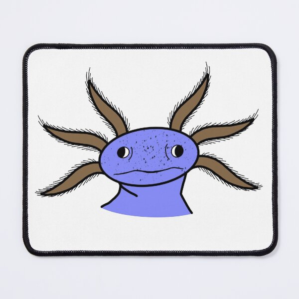 Item preview, Cute Axolotl (Blue Version) designed and sold by HeyJackItsSteve.