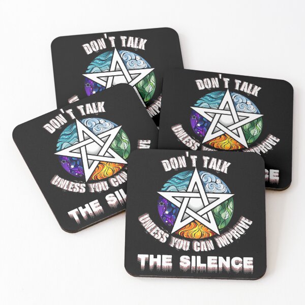 Item preview, Don't Talk Unless You Can Improve The Silence QUOTE designed and sold by jmed70.