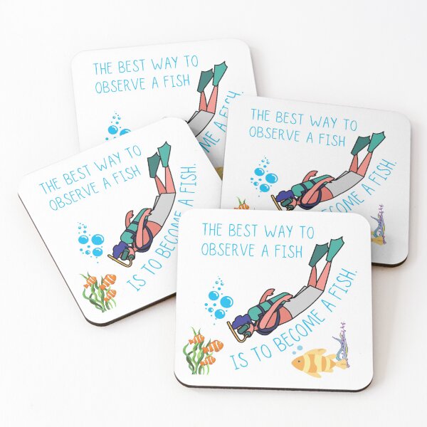 Item preview, The Best Way To Observe A Fish Is To Become A Fish designed and sold by ronaldsonou.