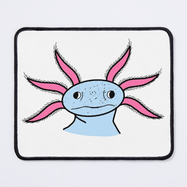 Item preview, Cute Axolotl (Light Blue Version) designed and sold by HeyJackItsSteve.